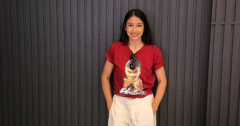 Livi Ciananta saat Media Visit Film Bonnie di IDN Media HQ, Rabu (21/2/2024). - Popmama.com/Dewi Hanifah Ledjar Cahyani